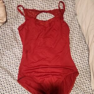 Mirella Red One-Piece Swimsuit
